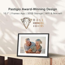 Load image into Gallery viewer, Digital Picture Frame, 10.1'' Frameo Digital Frame Wifi, 32GB Memory, 1280*800 HD Touch Screen Digital Photo Frame, Wall Mountable, Auto-Rotate, Share Instantly, Wedding, Birthday Gifts for Women, Mom