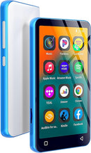 Load image into Gallery viewer, MP3 Player with Bluetooth and WiFi,MP3 Player with Spotify,Spotify Kids,Audible,Pandora,Amazon Music,4" Music Player MP4 Up to 1TB(80GB,Blue_White)