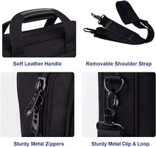 Load image into Gallery viewer, Taygeer Laptop Bag 15.6 Inch, Business Briefcase Gifts for Men Women, Water Resistant Messenger Shoulder Bag with Strap, Premium Office Bag, Carry On Laptop Case for Notebook/Computer/Laptop, Black
