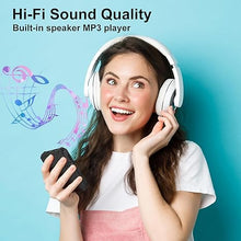 Load image into Gallery viewer, 64GB Mp3 Player Bluetooth 5.3 with 2.4" Full Touch Screen,ZOLQX Portable Digital Music Player with Speaker,FM Radio, HiFi Lossless Sound, Voice Recording e-Book, Support up to 128GB (Black)