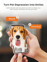 Load image into Gallery viewer, Dog Camera with Treat Dispenser, 2K/4MP HD 330° View Dog Cam Pet Home Security Camera, Night Vision, 2.4 &5 GHz WiFi, 2-Way Audio with Speaker, Free App & Cloud Storage