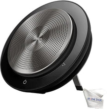 Load image into Gallery viewer, Jabra Speak 750 MS Speakerphone with Bluetooth Dongle- Teams Version- PC, MAC, Tablet, Smartphone Compatible, 7700-309 - Microfiber Cloth Included