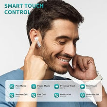 Load image into Gallery viewer, ACAGET Wireless Earbuds for iPhone 16 15 Pro Max 14 13 12 11 XR XS Bluetooth 5.3 Headphones Noise Canceling Earphones for Galaxy S24 Ultra S23 S22 S21 HiFi Bass Stereo Earphone for Google Pixel 9 Pro