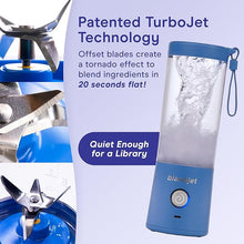 Load image into Gallery viewer, BlendJet Portable Blender for Smoothies & Shakes - 16oz BlendJet 2 Cordless Personal Small Blender, USB-C Rechargeable & Self Cleaning - Mini Travel Blender with Stainless Steel Blade (Carbon Fiber)