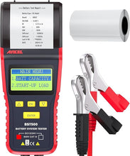 Load image into Gallery viewer, ANCEL BST500 Battery Tester with Printer, 12V 24V Car Battery Load Tester Automotive, 99% Accuracy Auto Battery Analyzer Tester, Cranking Charging System Test Tool for Car Heavy Duty Truck SUV ATV RV