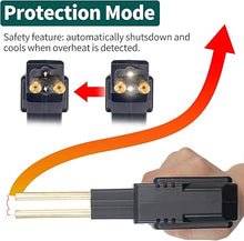 Load image into Gallery viewer, YIHUA 960-V Portable Plastic Welding Kit Hot Stapler with LED Light, 200 Hot Staples, Assistive Cutter for Plastic Crack Repair, Car Bumper Repair, Gas Tank Plastic Repair, Handy Tool for Car Dash