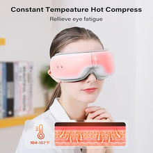 Load image into Gallery viewer, Eye Massager,Eye Massager with Heat,Relax Eye Fatigue and Improve Sleep,Foldable Eye Massager for Men and Women