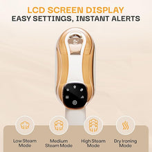Load image into Gallery viewer, Portable Steamer for Clothes, 2-in-1 Steamer & Iron,1200W, Useful Handheld Design with Penetrating Steam and Ceramic Heat Panel, Fast Heat-Up, Lightweight, Home Essentials and Travel Essentials.