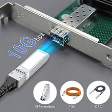 Load image into Gallery viewer, GLOTRENDS ST7315 10Gb SFP+ Network Card, PCIe 2.0 X4 Interface, Intel 82599EN Controller (X520-DA1), Support Windows Server/Linux/VMware
