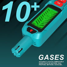 Load image into Gallery viewer, Kiprim Natural Gas Leak Detector Portable Gas Tester with Audible & Visual Alarm,H/L Sensitive Mode to Locate Combustible Sources Propane for Home,Batteries Included