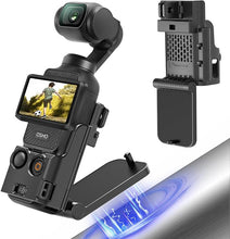 Load image into Gallery viewer, Magnetic Mount Stand Compatible with DJI Osmo Pocket 3, Upgraded Pocket3 Accessories Adapter Clamp Magnet Suction Case Holder on Desktop, Vertical Surface, 180° Adjustable Handle, Black