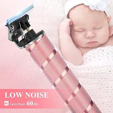 Load image into Gallery viewer, Ufree Hair Trimmer for Women, Bikini Trimmer Electric Razors Shaver for Women Grooming, Waterproof Hair Clippers Hair Cutting Kit, Gifts for Women (Rose Gold)