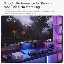 Load image into Gallery viewer, Beelink SER9 AI Mini PC, AMD Ryzen AI 9 HX 370(80TOPS,12C/24T,5.1GHz), 32G LPDDR5X 7500MHz 1TB PCIe4.0 x4 SSD, AI PC AMD Radeon 890M NPU 50 AI TOPS, Built-in MIC/Speakers/USB4/WiFi6/BT5.2/2.5G/W11 Pro