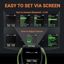 Load image into Gallery viewer, Tera Barcode Scanner Wireless with Screen: Pro Version 1D 2D QR with Setting Keypad Charging Cradle Works with Bluetooth 2.4G Wireless USB Wired Handheld Bar Code Reader HW0009 Green