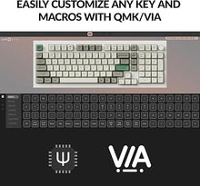 Load image into Gallery viewer, Keychron Q5 Max Wireless Custom Mechanical Keyboard, Full Aluminum 2.4 GHz Bluetooth QMK 96% Layout RGB with Hot-swappable Gateron Red Switch Compatible with Mac Windows Linux