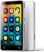 Load image into Gallery viewer, innioasis 80GB MP3 Player with Bluetooth and WiFi, MP3 Player for Kids with Spotify, Spotify Kids, Pandora, Audible, 4.0" Touch Screen Music Player with Parental Controls, Up to 1TB (White+ Silver)