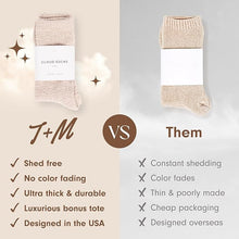 Load image into Gallery viewer, Unboxme Gifts Warm & Cozy Ultra-Luxe Cloud Sock, Gift for Women & Men - Super Soft Luxurious Fabric Sleep Socks