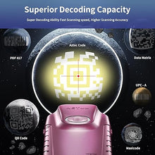 Load image into Gallery viewer, NETUM Bluetooth 2D Barcode Scanner, 3-in-1 Small Portable QR Bar Code Reader Automatic Wireless Gun Scan Back Clip Work with Tablet iOS Android Windows MacOS for Warehouse Inventory POS (2D - E900)