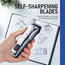 Load image into Gallery viewer, SUPRENT Hair Clippers for Men Professional, Cordless High-Performance Clippers for Hair Cutting, USB-C Rechargeable Mens Hair Clippers with LED Display Trimmer for Barbers & Home Haircut Use