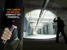 Load image into Gallery viewer, Fenix PD35R Tactical Flashlight, USB-C Rechargeable, 1700 Lumen with LumenTac Organizer