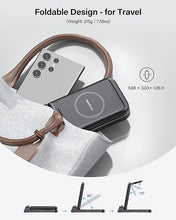 Load image into Gallery viewer, Charging Station for Samsung S24 Ultra, SwanScout 703S, Wireless Charger for Samsung Galaxy S24+/S24/S23 Ultra/S23/S22/Note 20, Galaxy Watch Ultra/7/6/5/4, Galaxy Buds 3 Pro/3/2 Pro (for Travel)