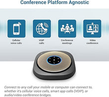 Load image into Gallery viewer, VTech VCS601-2 Bluetooth Conference Speakerphone - 360° Premium Voice Pickup with 6 Microphones, Smart NFC Connect, 24H Call Time with HD Audio, Reverse Charging USB C, Voice Assistant, Home Office