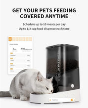 Load image into Gallery viewer, PETKIT Automatic Pet Feeder, 2.4GHz WiFi Pet Feeder for Cats Small Dogs, Schedule Feeding Pet Food Dispenser, Up to 10 Meals per Day, Scheduled Feeding/App Control, 3L Capacity