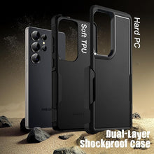 Load image into Gallery viewer, JETech Case for Samsung Galaxy S25 Ultra 5G, Heavy Duty Dual-Layer Protection, Rugged Tough Shockproof Phone Cover with Matte Design (Titanium Black)