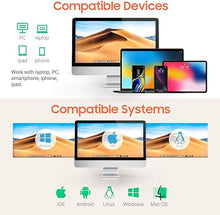 Load image into Gallery viewer, Tera Pro Extreme Performance 1D 2D QR Wireless Ring Barcode Scanner with Bluetooth, Extra Fast Scanning Speed Ultra High Resolution Mini Wearable Finger Bar Code Reader Model HW0010