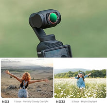 Load image into Gallery viewer, K&F Concept Variable ND Filter for DJI Osmo Pocket 3 Creator Combo, ND2-32 Neutral Density VND Filter, Magnetic Installation, Multi-coated Optical Glass