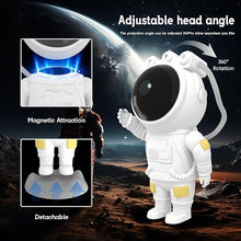 Load image into Gallery viewer, Astronaut Star Projector Galaxy Night Light, Space Projector, Starry Nebula Ceiling LED Lamp, with Timer and Remote Control, Kids Room Decor Aesthetic, for Christmas, Birthdays, Valentine's Day