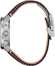Load image into Gallery viewer, Citizen Men's Eco-Drive Promaster Eco Sky, Silver-Tone Stainless Steel Watch, Brown Leather Strap, Brown Dial (Model: CB0248-01X)