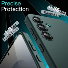 Load image into Gallery viewer, JETech Slim Fit Case for Samsung Galaxy S25+ / S25 Plus 5G, Camera Lens Full Protection, Soft TPU Thin Protective Phone Cover with Matte Finish, Shockproof (Midnight Green)