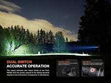 Load image into Gallery viewer, Fenix PD36R V2.0 1700 Lumen Rechargeable Flashlight, USB-C Tactical Duty Light with Battery, and LumenTac Organizer
