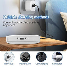 Load image into Gallery viewer, Portable CD Player with Bluetooth, Dual Speakers Mini Boombox, Rich Sound Quality, Easy Bluetooth Connectivity, Rechargeable, Anti-Skip, AUX Cable for Car & Home Headphone Aurivoxis TravelTone (white)