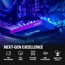 Load image into Gallery viewer, Elgato 4K Pro, Internal Capture Card: 8K60 Passthrough/4K60 HDR10 with Ultra-Low Latency on PS5, Xbox Series X/S, OBS and More, for Streaming & Recording, Works with Windows PC and Dual PC Setups