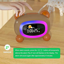 Load image into Gallery viewer, Ok to Wake Clock for Kids, Sleep Training Clock for Toddlers, Children's Sleep Sound Machine with Night Light, Kids Alarm Clock for Bedroom,Birthday Gift for Boys Girls