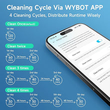 Load image into Gallery viewer, (2025 Upgrade) WYBOT C1 Robotic Pool Vacuum for Inground & Above Ground Pools, 150mins Cordless Pool Cleaner 4-in-1 Wall & Waterline Cleaning Up to 1,614sq.ft, Smart Navigation, App Support