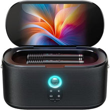 Load image into Gallery viewer, Smart Karaoke Machine, Built-in 10.1" Screen Lyrics Display for Adults Kids, 2 Auto Charging Wireless Microphones, Portable Bluetooth Speaker PA System with WiFi, HDMI for Home TV Outdoor Party