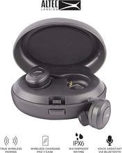Load image into Gallery viewer, Altec Lansing True Evo+ Truly Wireless Earphones, 4 Hours of Battery Life, Receive Up to 4 Charges on The Go, Access Siri or Google Voice Assistant via Bluetooth Through Your Smartphone, MZX659-BLK