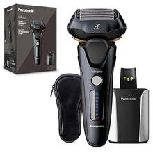 Load image into Gallery viewer, Panasonic Electric Razor for Men, Electric Shaver, ARC5 with Premium Automatic Cleaning and Charging Station, Wet Dry Shaver Men, Cordless Razor, with Pop-Up Trimmer ES-LV97-K, Black