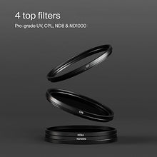 Load image into Gallery viewer, Urth 67mm 4-in-1 Lens Filter Kit (Plus+) - UV, CPL, Neutral Density ND8, ND1000, Multi-Coated Optical Glass, Ultra-Slim Camera Lens Filters