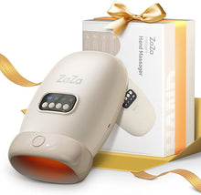Load image into Gallery viewer, zaza Hand Massager ?ith Heat and Compression for Carpal Tunnel Finger Numbness, Cordless Hand Air Compression Massagers, Electric Hand and Wrist Massage for Palm Fingers, Muscle Soothe Pain Relief