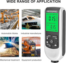 Load image into Gallery viewer, EMVANV Paint Thickness Gauge, Digital Meter Probe Paint Thickness Gauge Zero Calibration Digital Display Car Coating LCD(White)