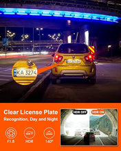 Load image into Gallery viewer, Vantrue E1 Lite 1080P WiFi Mini Dash Cam with GPS and Speed, Free App, Voice Control Detachable Dash Camera, 24 Hours Parking Mode, Night Vision, Motion Detection, Loop Recording, Support 512GB Max