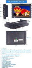 Load image into Gallery viewer, LILLIPUT A7S 7" 1920x1200 IPS Screen Camera Field Monitor 4K HDMI Input Output Video for DSLR Mirrorless Camera Sony A7S II A6500 Panasonic GH5 Canon 5D Mark IV DJI Ronin M Black VIVITEQ Exclusively