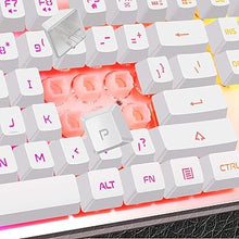 Load image into Gallery viewer, Gaming Keyboard and Mouse Combo, K1 RGB LED Backlit Keyboard with 104 Key for PC/Laptop(White)