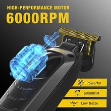 Load image into Gallery viewer, SUPRENT Hair Trimmers for Men - Cordless Zero-gapped Beard Hair Trimmer with LED Display, High-Performance Rechargeable Trimmer for Home Use with Titanium Blades