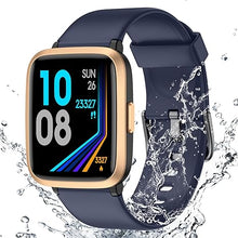 Load image into Gallery viewer, Fitness Tracker Watch with Heart Rate Monitor, Activity Tracker with Pedometer, Sleep Monitor, Calories & Step Counter, 5ATM Waterproof Smart Watch for Women Men Health Fitness Watch for Sports