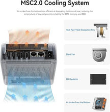 Load image into Gallery viewer, Beelink EQi12 Ai Mini PC, Intel 12th Core 1220P(10C/12T, Up to 4.4GHz), Copilot Mini Computer 24G LPDDR5 RAM 500GB NVMe PCIE4.0 SSD, Built-in PSU 4K@60Hz Dual Display HDMI2.1/WiFi6/BT5.2/1000Mbp